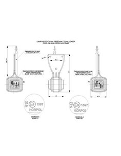 Luz de sinalização LED de 2 funções, LD 430 L e P, traseira/dianteira 12/24V R1 e A 2