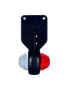 Luz de sinalização LED de 2 funções, LD 368 L e P, 12/24V dianteira/traseira R1 e A