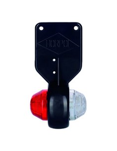 Luz LED de galibo 2 funciones, LD 368 L y P, 12/24V delantera/trasera R1 y A 2