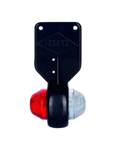 Luz LED de galibo 2 funciones, LD 368 L y P, 12/24V delantera/trasera R1 y A