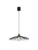 Lámpara de techo MARGARITA pequeña Ø50cm bombilla excl. 1x E27 max. 60W IP20 Negro