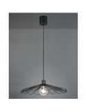 Lámpara de techo MARGARITA pequeña Ø50cm bombilla excl. 1x E27 max. 60W IP20 Negro