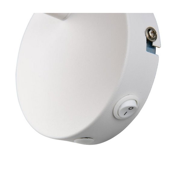 Focos de techo/aplique de pared rattan CALVI bombilla excl. 1x E14 max. 10W IP20 Blanco