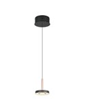 Lámpara de techo LED GUANO 8W 850lm, regulable DIP SWITCH 2300+3000+4000K IP20 Café