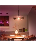 Bombilla LED inteligente Hue E27 A60 1100Lm, 8,1W equivalente 75W, regulable, White&Color Ambiance, control por voz