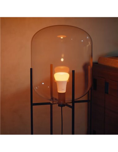 Bombilla LED inteligente potente Hue E27 A67 1600Lm, 11,8W equivalente 100W, regulable, White&Color Ambiance
