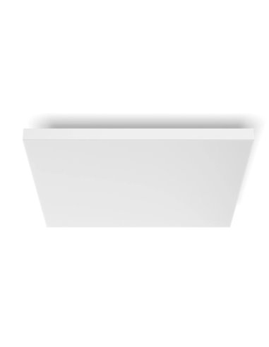 Painel LED inteligente quadrado DATURA HUE SLIM XL 60x60cm, dupla luz, 4300Lm, 2000-6500K + RGB Branco e Colorido Ambiance