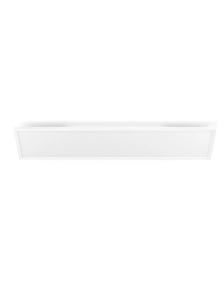 Luminária de teto retangular LED inteligente AURELLE Hue White, 30x120cm, 3750lm, 2200-6500 Hue White Ambiance