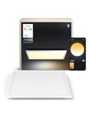 Panel LED cuadrado inteligente AURELLE Hue XL blanco, 60X60cm, 2750Lm 39W, White Ambiance