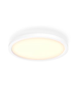 Plafonnier LED rond intelligent AURELLE HUE, blanc, Ø39cm, 2450 lm 21W, White Ambiance