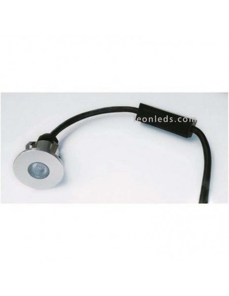 Foco empotrable LED exterior IP65 pequeño | Baliza Empotrable LED redonda empotrable IP65 | LeonLeds Iluminación