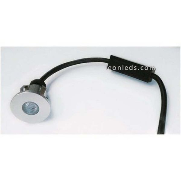 Foco empotrable LED exterior IP65 pequeño | Baliza Empotrable LED redonda empotrable IP65 | LeonLeds Iluminación