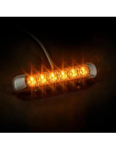 Luz piloto LED estroboscópica âmbar | Barra de LED Fristom FT-200 | LeonLeds Lighting 2