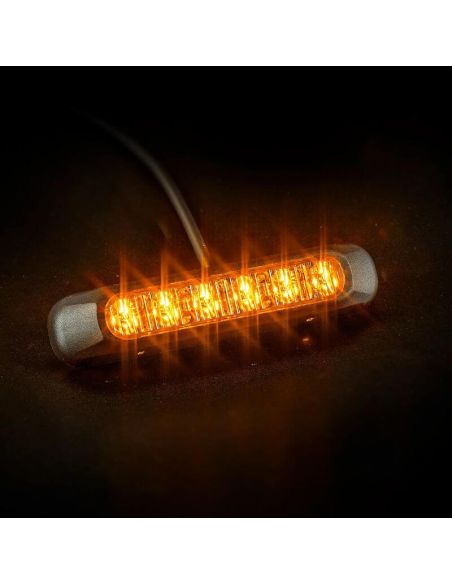 Barra LED Estroboscópica Ambar 6 Programas FT-200 LED | LeonLeds