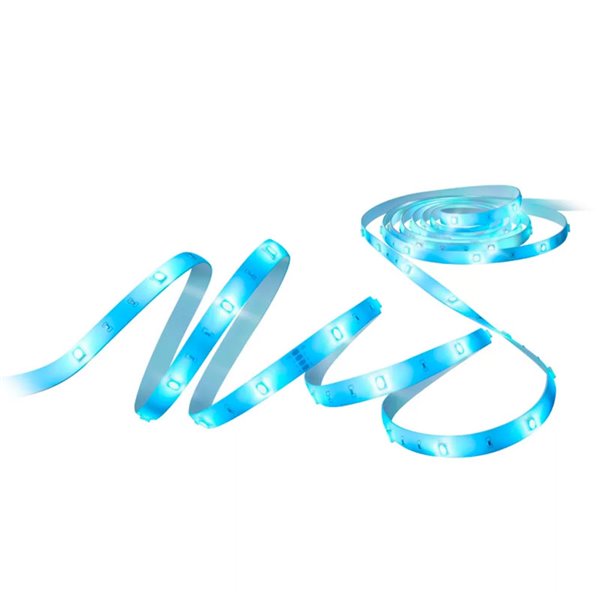 Tira LED inteligente 24V WiZ 10m, a todo color RGB, 6,5W, tipo C