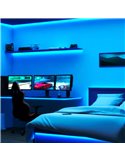 Tira LED inteligente 24V WiZ 10m, a todo color RGB, 6,5W, tipo C