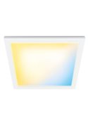 Panel LED cuadrado inteligente WiZ blanco 30x30cm, 12W 1000Lm, blanco regulable 2700-6500K