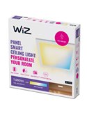 Painel LED quadrado inteligente WiZ, branco, 30x30cm, 12W 1000lm, dimerizável, branco 2700-6500K