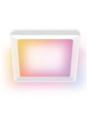 Plafón cuadrado LED inteligente WiZ 12W blanco, 30x30cm 1600Lm, regulable 2200-6500K RGB