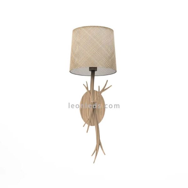 Aplique de pared Rústico Serie Sabina 6180 de Mantra Iluminación al mejor precio | LeonLeds