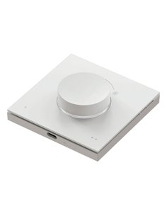 Interruptor giratório inteligente WiZ DIAL SWITCH, sem fio, recarregável via USB, branco, Wi-Fi