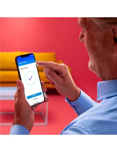 Interrupteur rotatif intelligent WiZ DIAL SWITCH, sans fil, rechargeable par USB, blanc, Wi-Fi