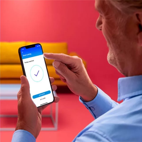 Interruptor giratorio inteligente WiZ DIAL SWITCH, inalámbrico, recargable USB, blanco Wifi