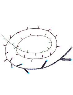 Guirlande lumineuse LED intelligente WiZ FAIRY LIGHT 20 m, couleurs variées 2700 - 5000 K + RGB, 160 LED, IP44