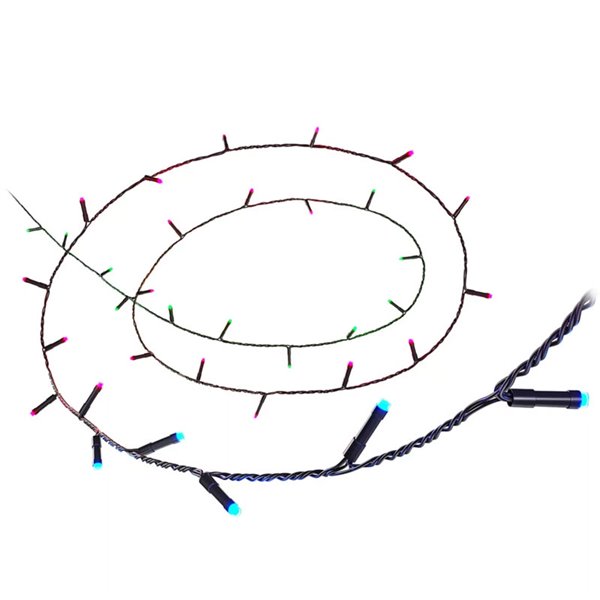 Guirlande lumineuse LED intelligente WiZ FAIRY LIGHT 20 m, couleurs variées 2700 - 5000 K + RGB, 160 LED, IP44