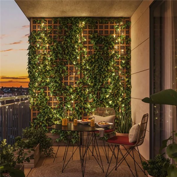 Guirlande lumineuse LED intelligente WiZ FAIRY LIGHT 20 m, couleurs variées 2700 - 5000 K + RGB, 160 LED, IP44