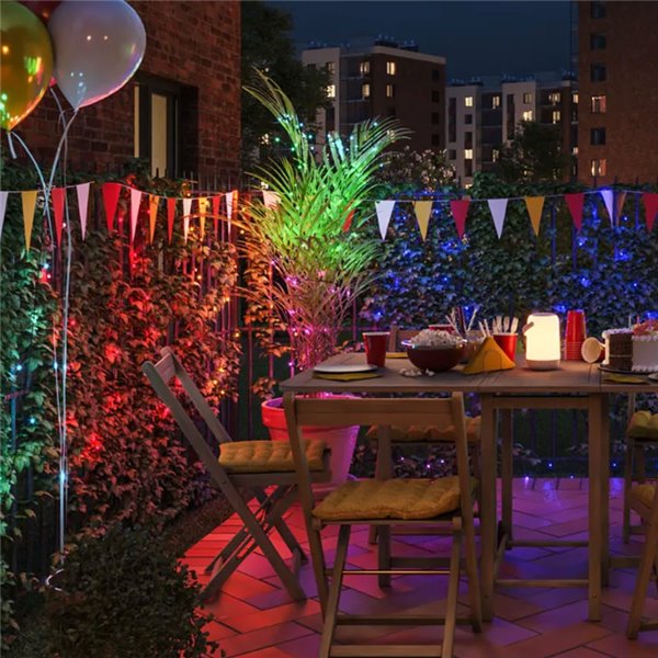 Guirnalda de luces LED inteligente WiZ 20m FAIRY LIGHT, a todo color 2700 - 5000 +RGB, 160 LED, IP44
