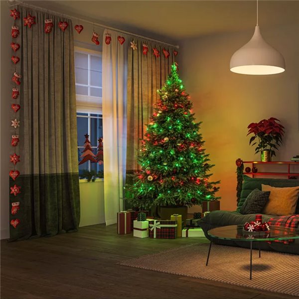 Guirnalda de luces LED inteligente WiZ 20m FAIRY LIGHT, a todo color 2700 - 5000 +RGB, 160 LED, IP44