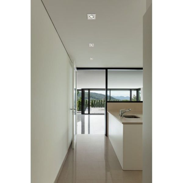 Bague encastrée carrée inclinable...