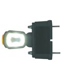 Cuerno LED de galibo corto con sensor de marcha atrás, 3 funciones 12/24V homologado R1 A SM1