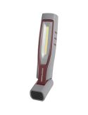 Lámpara de inspección LED recargable Inspection 700 – 700 Lm, 7 W, IP65 IK09, 180° plegable, con imán y ganchos