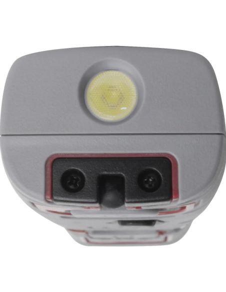 Lámpara de inspección LED recargable Inspection 700 – 700 Lm, 7 W, IP65 IK09, 180° plegable, con imán y ganchos