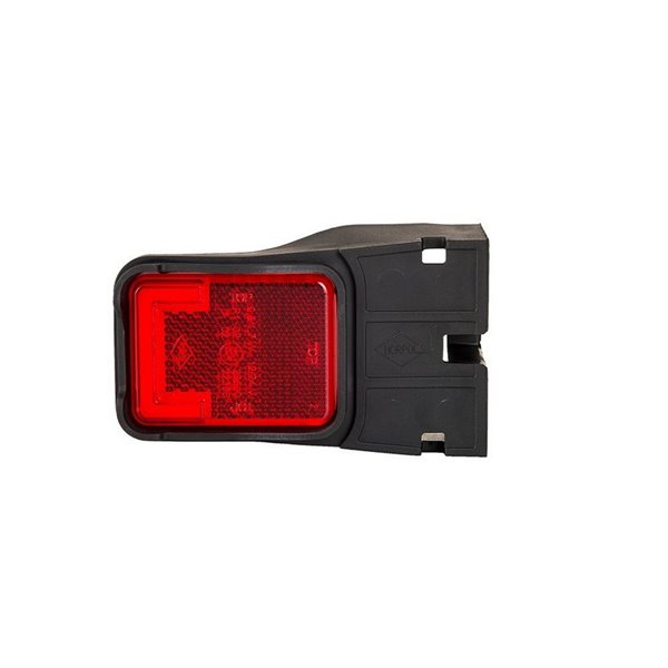 Luz de galibo LED LD 2733 trasera con soporte 12/24V Neón homologada IA R1 IP68
