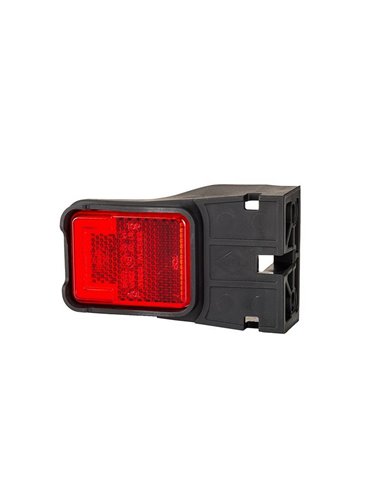 Luz de galibo LED LD 2733 trasera con soporte 12/24V Neón homologada IA R1 IP68