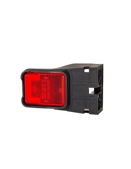 Luz de galibo LED LD 2733 trasera con soporte 12/24V Neón homologada IA R1 IP68