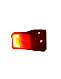 Luz de galibo LED LD 2733 trasera con soporte 12/24V Neón homologada IA R1 IP68