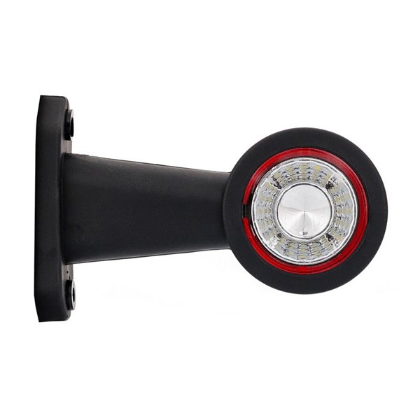 Klaxon LED LD 722 à bras droit long, mains libres, 12/24 V, homologué R1 et A