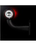Cuerno LED brazo corto LD 723, forma de L, 12/24V homologado A y R1