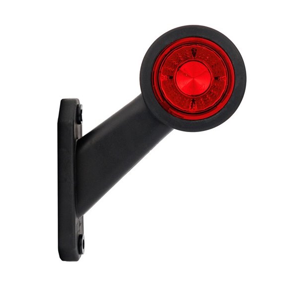 Cuerno LED brazo corto LD 725, inclinado, 12/24V homologado A y R1