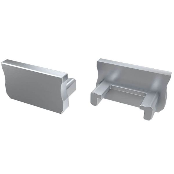 Embout fin de rail sans trou pour...