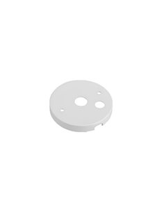 Base de techo redonda pequeña ROLLER blanca Ø8 cm, IP20