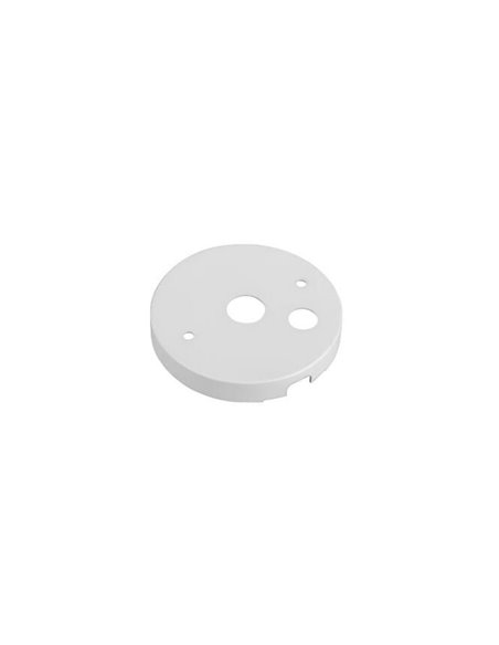 Base de techo redonda pequeña ROLLER blanca Ø8 cm, IP20