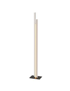 Lámpara de pie salón LED moderno 200cm MANHATTAN blanco, regulable, 48W, 5900Lm, 3000K