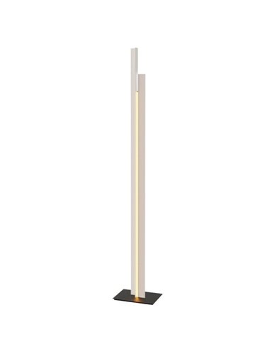 Lámpara de pie salón LED moderno 200cm MANHATTAN blanco, regulable, 48W, 5900Lm, 3000K