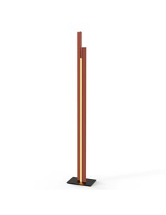 Lámpara de salón LED moderno 200cm MANHATTAN oro rosa, regulable, 48W, 5900Lm, 3000K