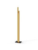 Lámpara de pie LED de salón moderno 200cm MANHATTAN latón, regulable, 48W, 5900Lm, 3000K